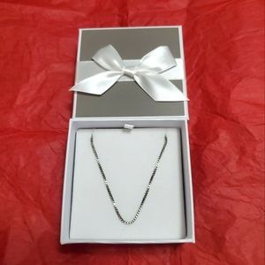 Sterling Silver Box Chain 24 inches
